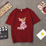 BJYL - Pink Panther Printed Women T-Shirt