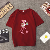 BJYL - Pink Panther Printed Women T-Shirt
